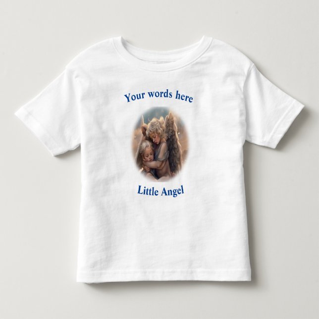 Engel Kleinkind T-shirt (Vorderseite)