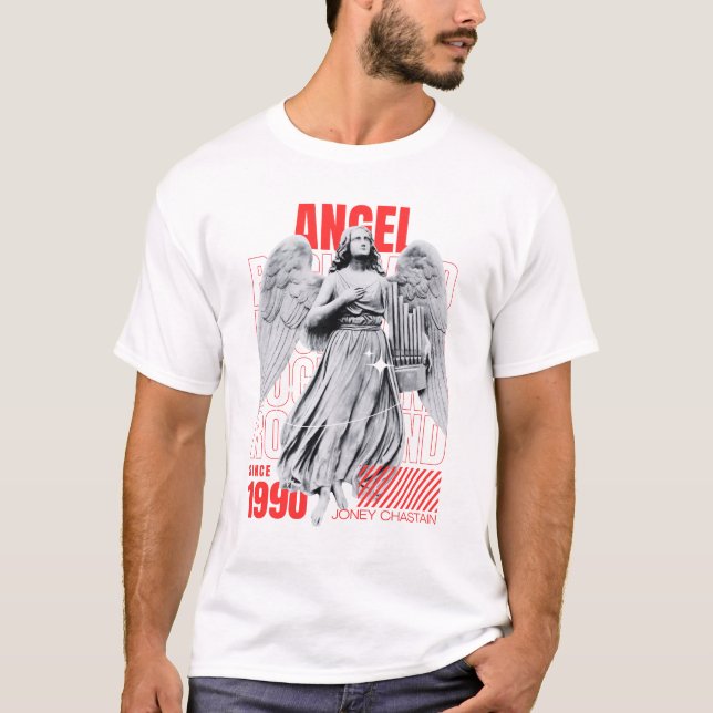 Engel Kunst  T-Shirt (Vorderseite)