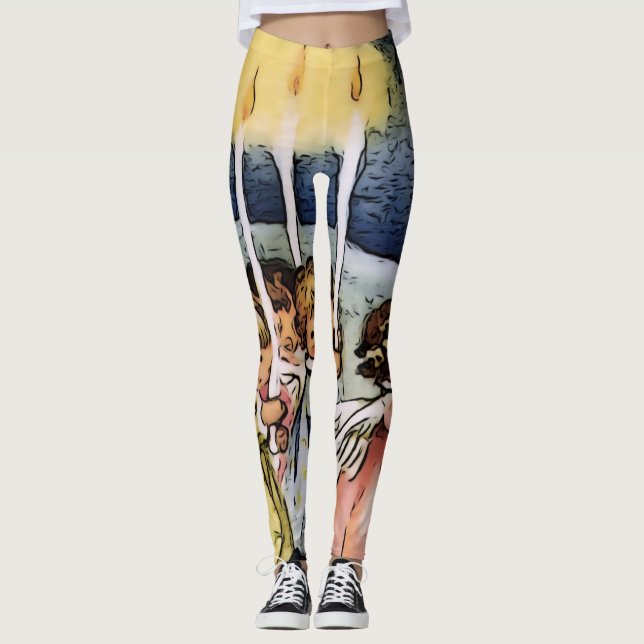 Engel Leggings (Vorderseite)