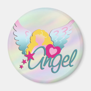 Engel lieben hellfarben magnet