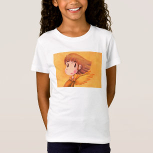 Engel mit braunen Haaren. T-Shirt