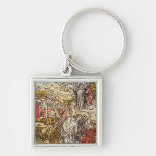 Engel mit dem Schlüssel des Abgrundes, 1498 Schlüsselanhänger