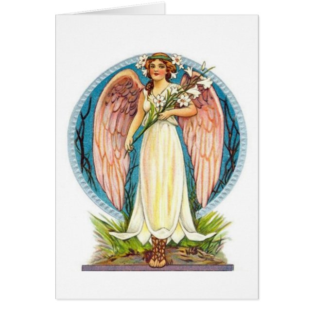 Engel mit Lilly-Blume (Vorne)