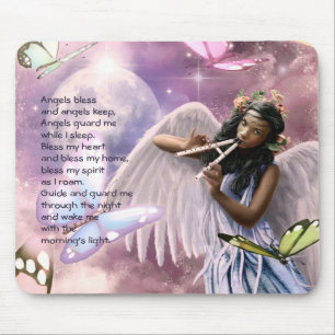 Engel mit Schmetterlingen Custom Gift Mousepad