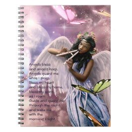 Engel mit Schmetterlingen Custom Gift Notebook Notizblock
