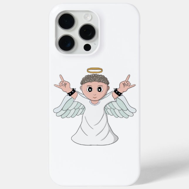 Engel mit starker Musik Case-Mate iPhone Hülle (Rückseite)