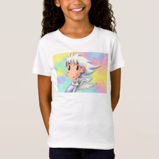 Engel mit weißen Haaren. T-Shirt