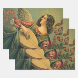 Engel Musizierend, Melozzo da Forli, Renaissance K Geschenkpapier Set