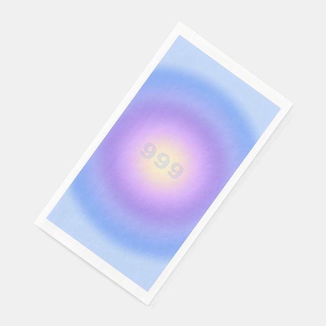 Engel Number 99 Release - Engel Numbers Gradient Serviette (Ecke)