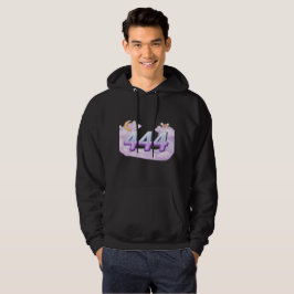 Engel Nummer 444 Hoodie – Einfaches Elegantes Desi