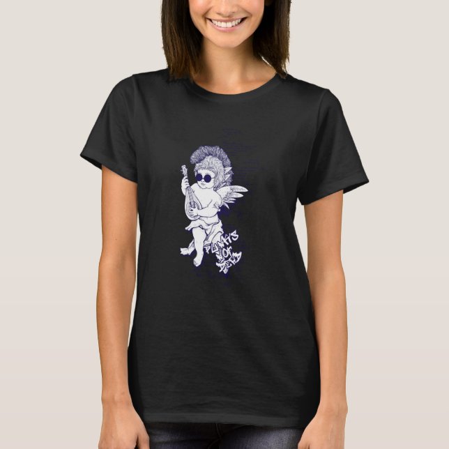 Engel-Punk-Rocker T-Shirt (Vorderseite)