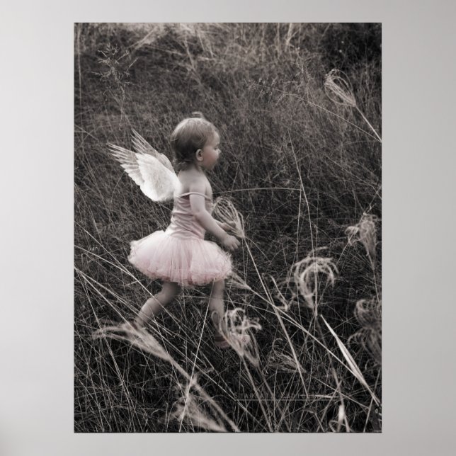 'Engel ready for flight' Poster (Vorne)