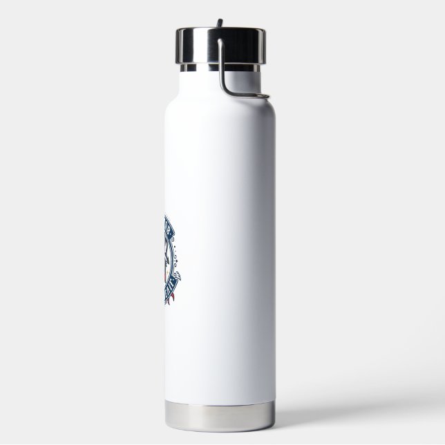 Engel Teufel Katze Katze Mutter Geschenk Idee - En Trinkflasche (Links)