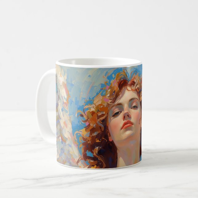 Engel-Traum  Kaffeetasse (Vorderseite Links)