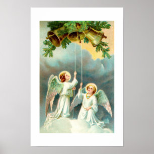 Engel und Glocken Poster