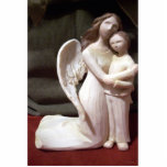 Engel und Kind Freistehende Fotoskulptur<br><div class="desc">Dieses Bild symbolisiert Schutz, Komfort, Vergebung, Liebe, Sanftheit, Güte, Güte, Güte, Geduld, Kraft, Vertrauen, Glauben usw.</div>