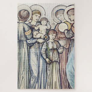 Engel und Kinder von Sir Edward Burne-Jones