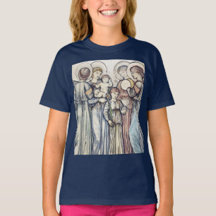 Engel und Kinder von Sir Edward Burne-Jones T-Shirt