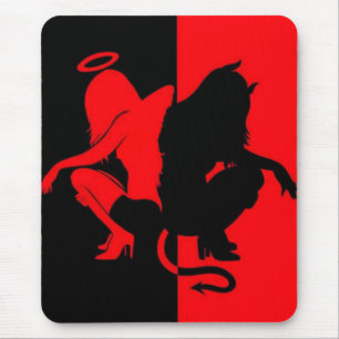 Engel und Teufel  Mousepad
