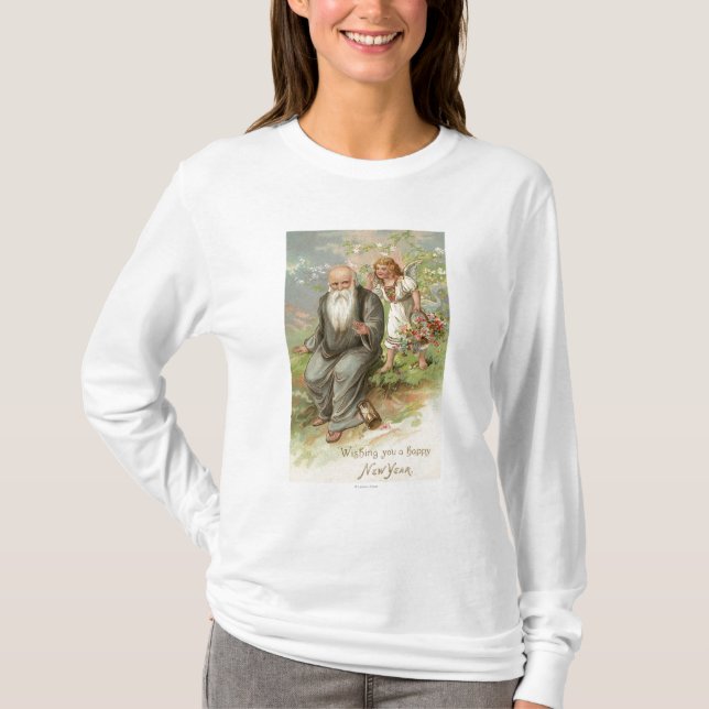 Engel und Vater-Zeit # 1 T-Shirt (Vorderseite)