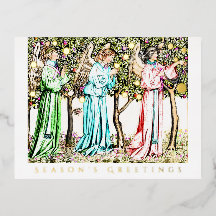 Engel Vintage-Blumen-Remix Echt