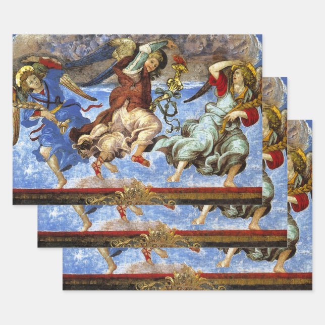 Engel von der Annahme und Ankündigung von Lippi Geschenkpapier Set (Set)