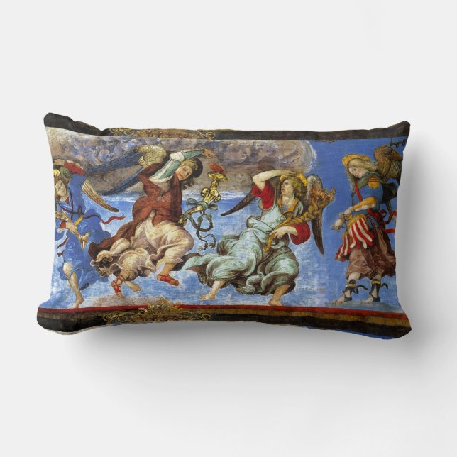 Engel von der Annahme und Ankündigung von Lippi Lendenkissen (Vorderseite)