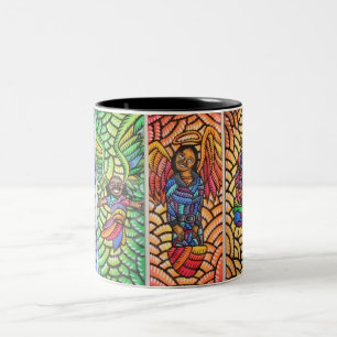 Engel von San Fransisco Zweifarbige Tasse