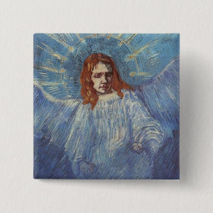 Engel von Vincent van Gogh Button