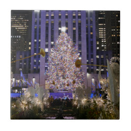 Engel & Weihnachten im Rockefeller Center - Fliese