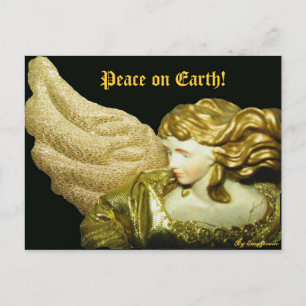 Engel, Weltfrieden, von Emazevedo Postkarte