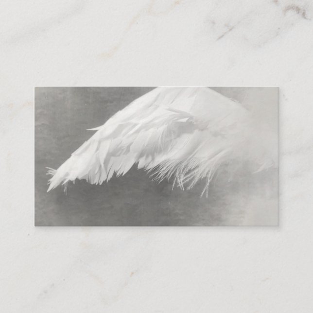 Engel Wing Smokey Fog Misty Business Cards Visitenkarte (Vorderseite)