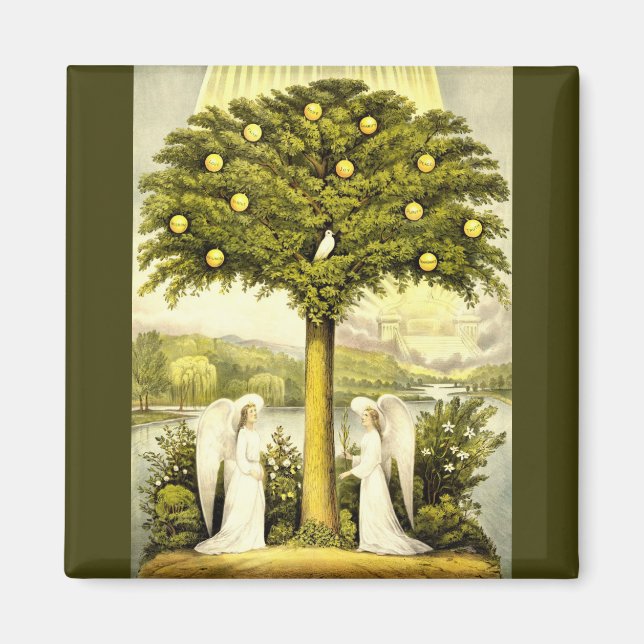 Engel Zeiten vorbei Magnet (Vorne)