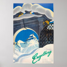 Engelberg Schweiz Vintage Travel