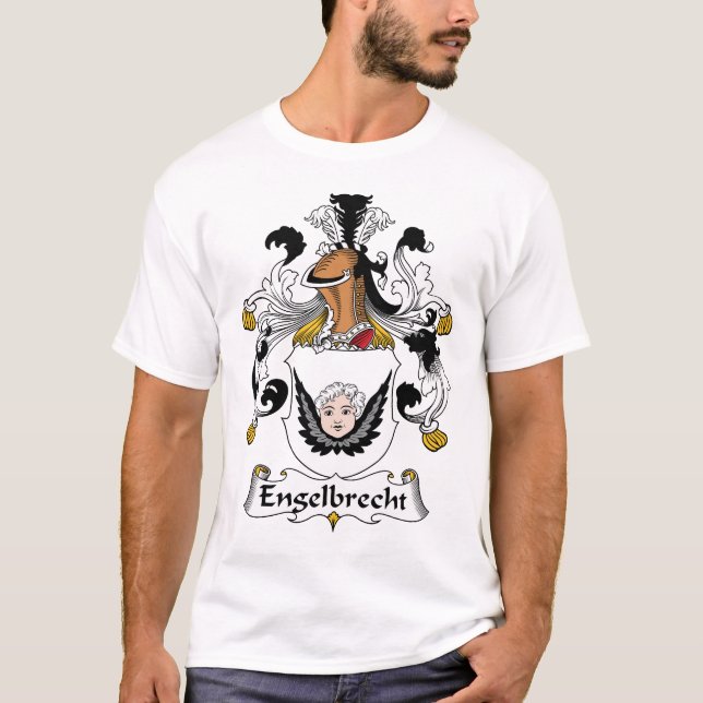 Engelbrecht Familienwappen T-Shirt (Vorderseite)