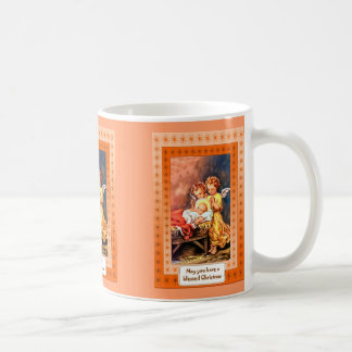 Engelchen an der Krippe Kaffeetasse