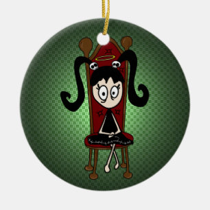 "Engelchen-" Verzierung Keramikornament