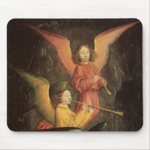 Engelchor von Simon Marmion, Kunst der Renaissance Mousepad
