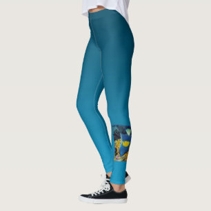 Engelfisch am Korallenriff - Fotodesign Leggings