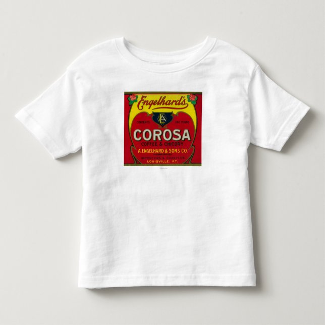 Engelhards Kaffee LabelLouisville, KY Kleinkind T-shirt (Vorderseite)
