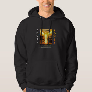 ENGELHOODIE: Engels-Power-Entwurf + Wörter Hoodie