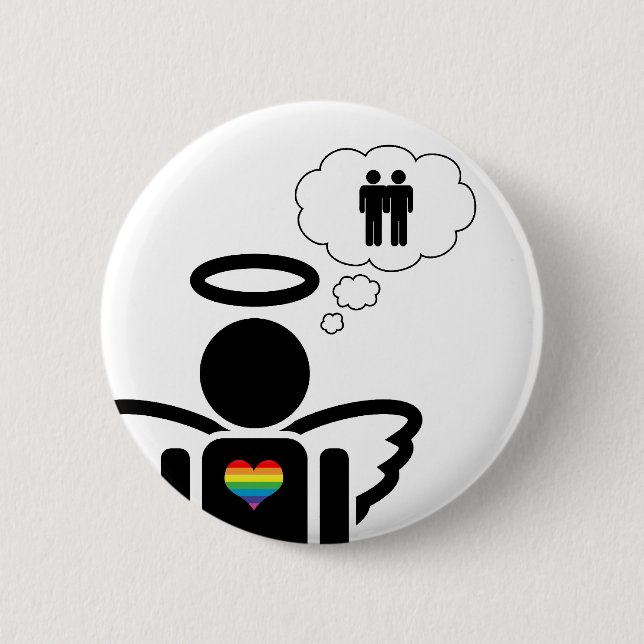 Engelikon. Junge träumt. Button (Vorderseite)