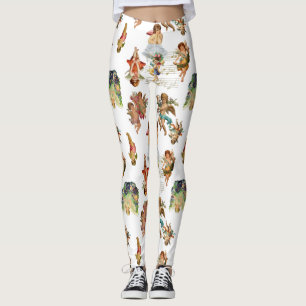 Engelkirsche antikes himmlisches viktorianisch leggings
