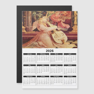 Engelkonzert 2026 Kalender Magnetkarte