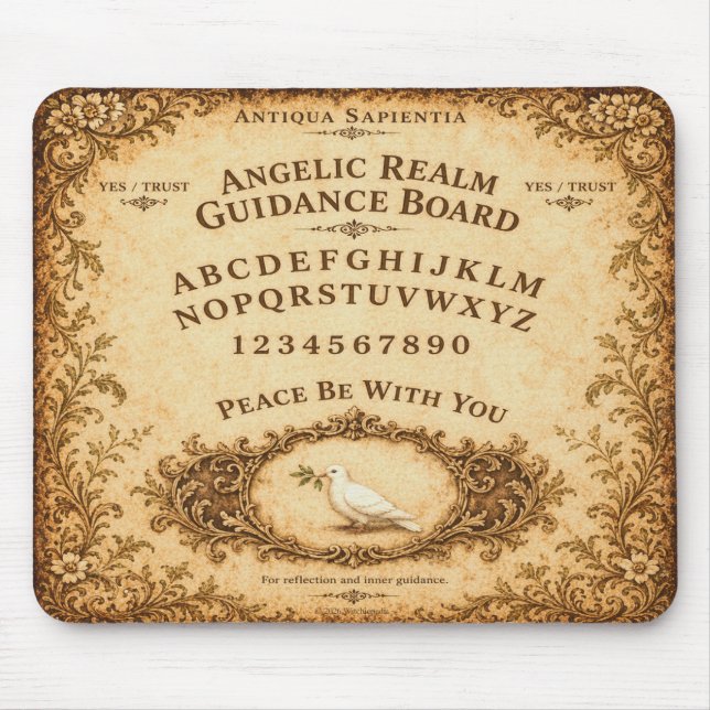 Engelreich-Führungsboard-Mauspad Mousepad (Vorne)