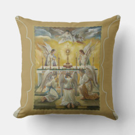 Engels-Abendmahl-Verehrungs-AltarMonstrance Kissen