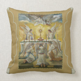 Engels-Abendmahl-Verehrungs-AltarMonstrance Kissen