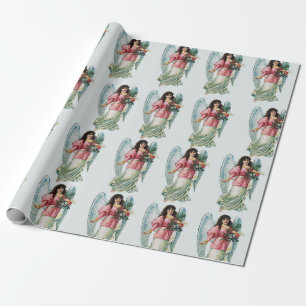 Engels-christliches Verpackungs-Papier Geschenkpapier