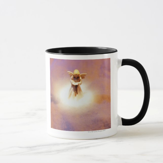 Engels-Figürchen im Schnee Tasse (Rechts)
