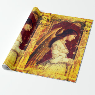 Engels-Fresko-Malerei-Packpapier Geschenkpapier